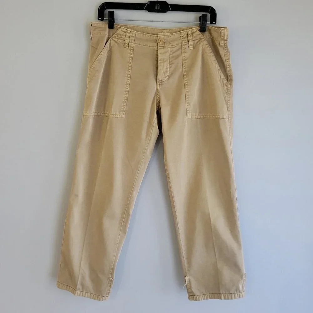 Joie Capri’s/Clamdiggers Khaki (Tan) Size 6